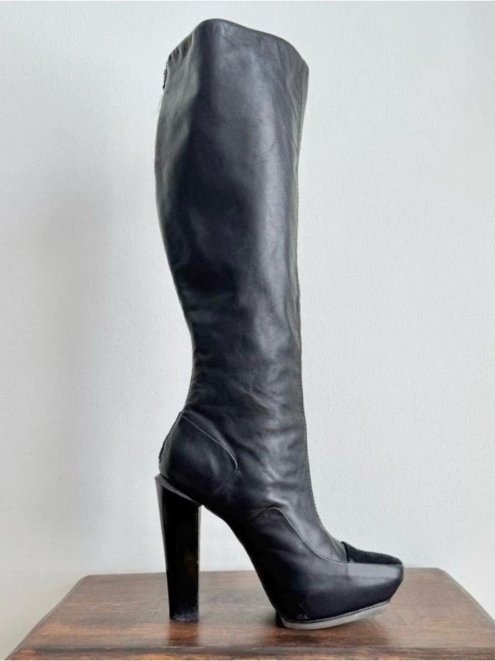 L.A.M.B. Gladiator Tall Platform High-Heel Boots